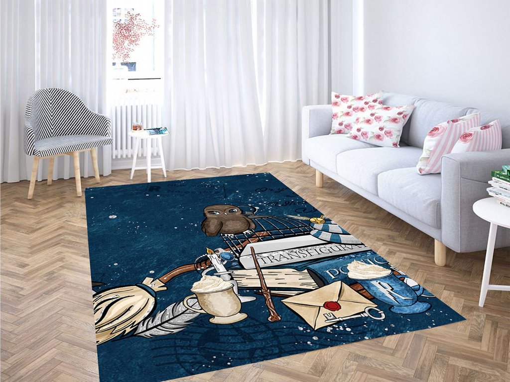 Party Of Harry Potter Living Room Modern Carpet Rectangle Rug