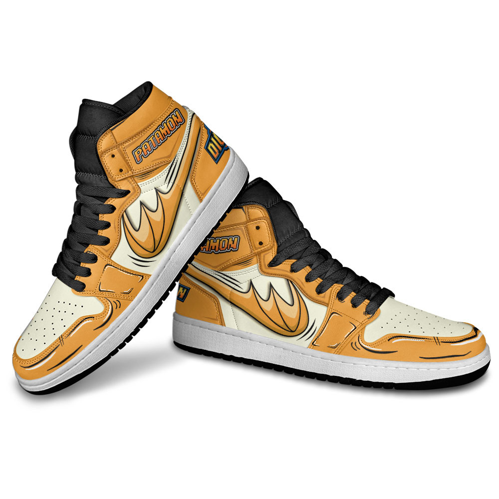 Patamon Skill JD1s Sneakers Digimon Anime Shoes For Fans, Air Jordan Hightop