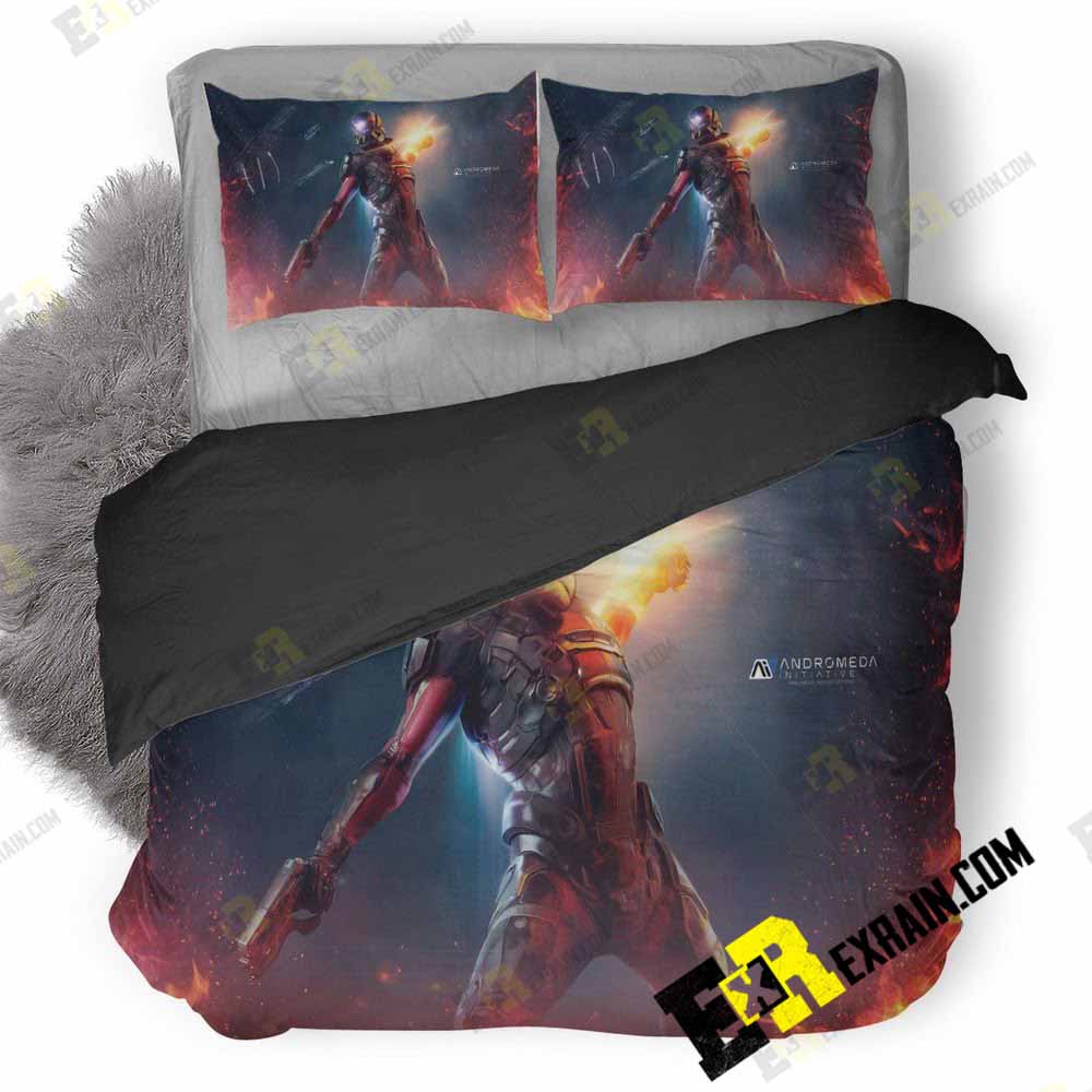 Pathfinder Mass Effect Andromeda Ap 3D Customized Duvet Cover Bedding Set