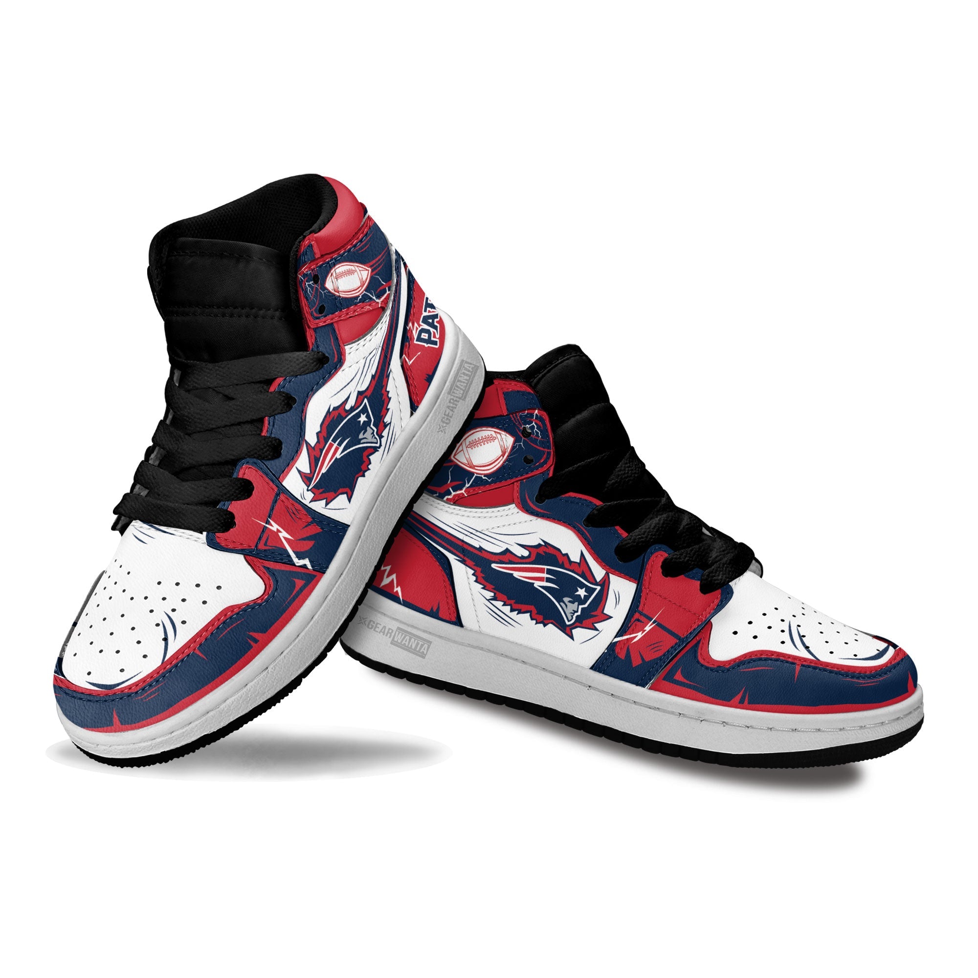 Patriots Kid Sneakers For Kids, Air Jordan Hightop