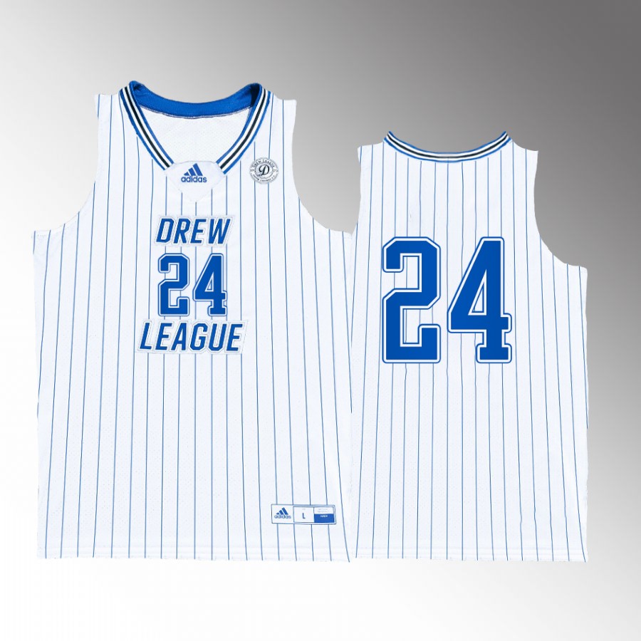 Paul George Alumni Drew League #24 White Jersey