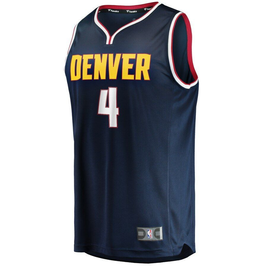 Paul Millsap Denver Nuggets Fast Break Player Jersey – Icon Edition – Navy