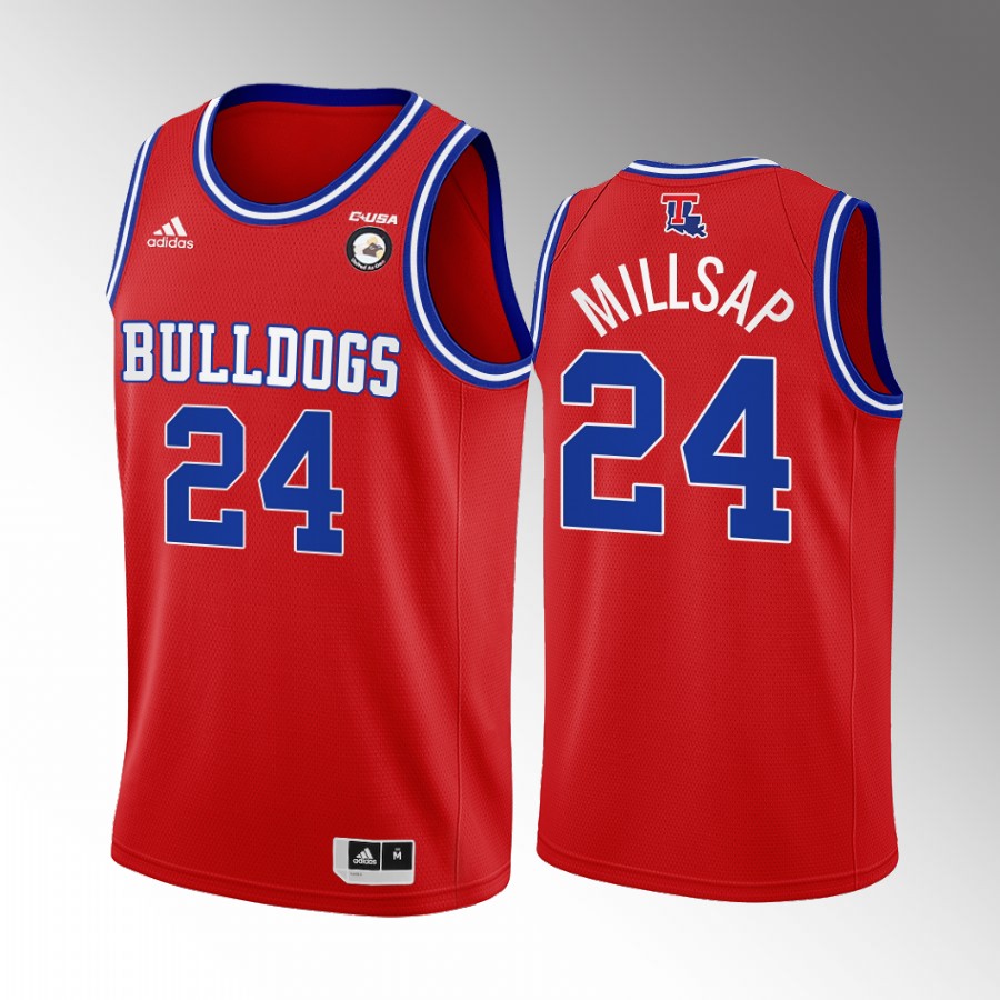 Paul Millsap Louisiana Tech Bulldogs Red Jersey College Alternate