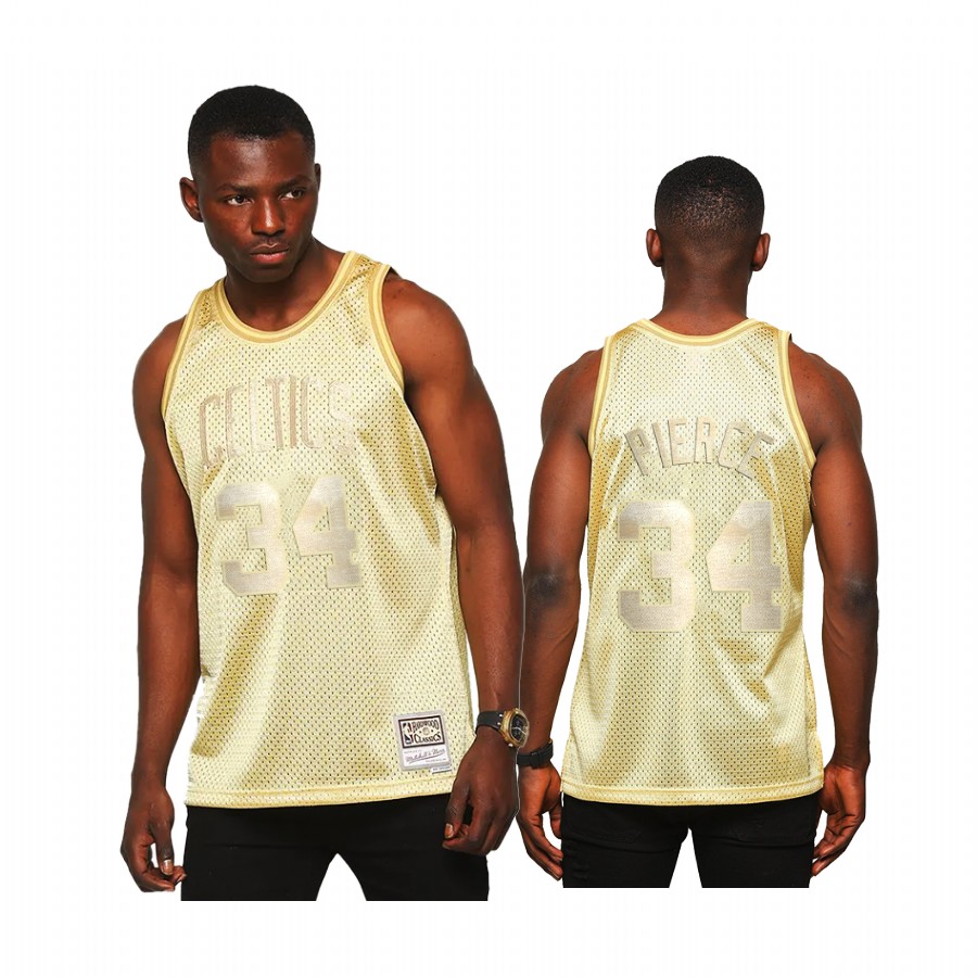 Paul Pierce #34 Boston Celtics Golden Midas SM Jersey