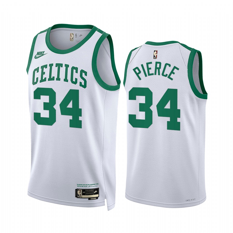 Paul Pierce Boston Celtics Classic Edition White #34 Jersey Year Zero