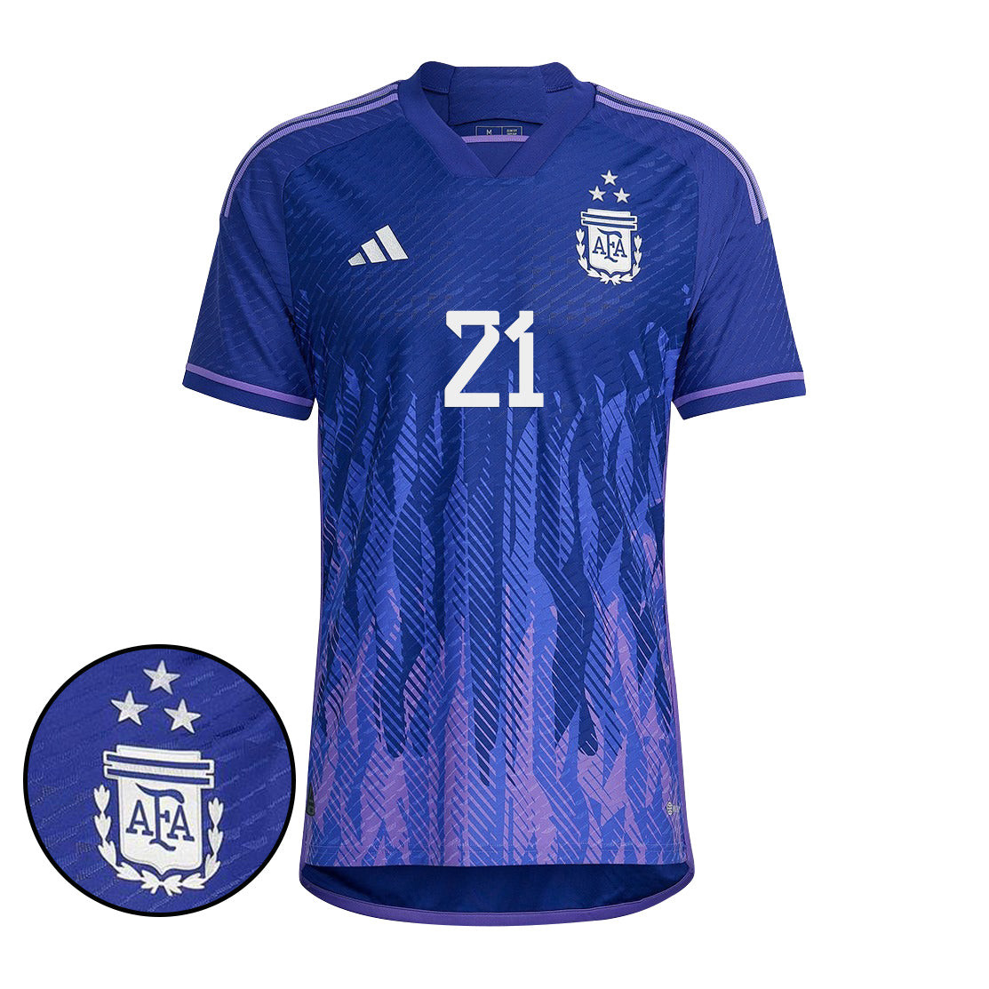 Paulo Dybala 21 Argentina Men Away World Cup Patch Fan Version Player Version Soccer Jersey Paulo Dybala 21 Argentina Men Away World Cup Patch Fan Version Player Version Soccer Jersey