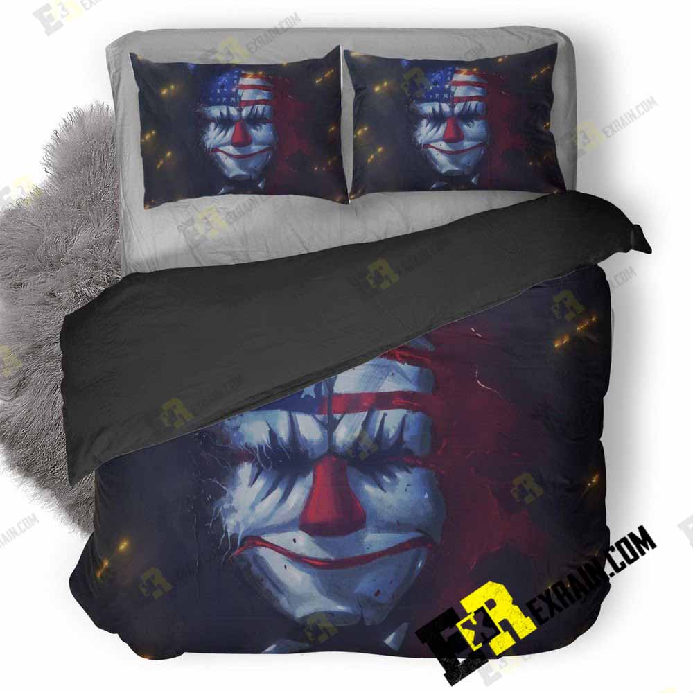 Payday Fan Art Zm 3D Customized Duvet Cover Bedding Set
