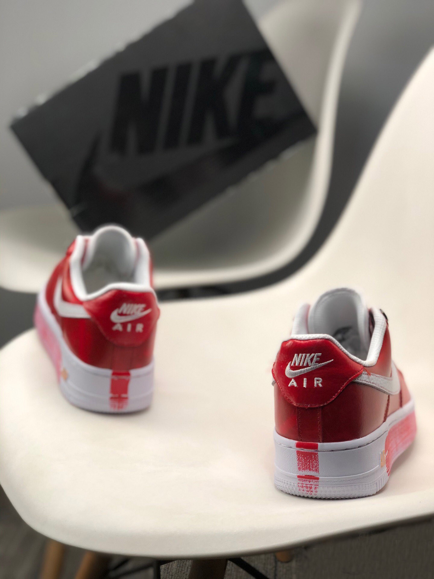 PEACEMINUSONE x Nike Air Force 1 Low “Para-Noise 2.0” Red For Sale