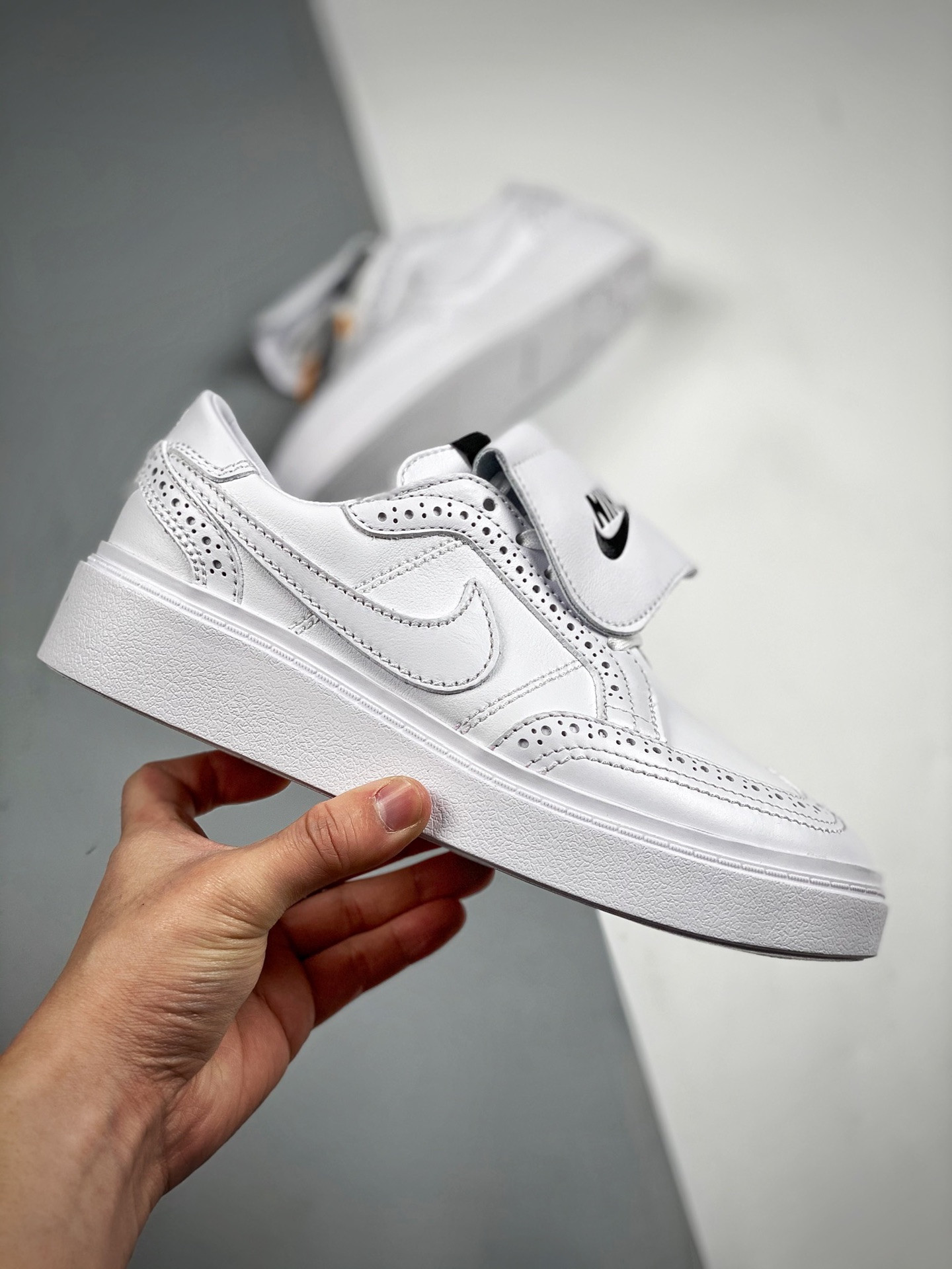 Peaceminusone x Nike Kwondo 1 Triple White Low For Sale
