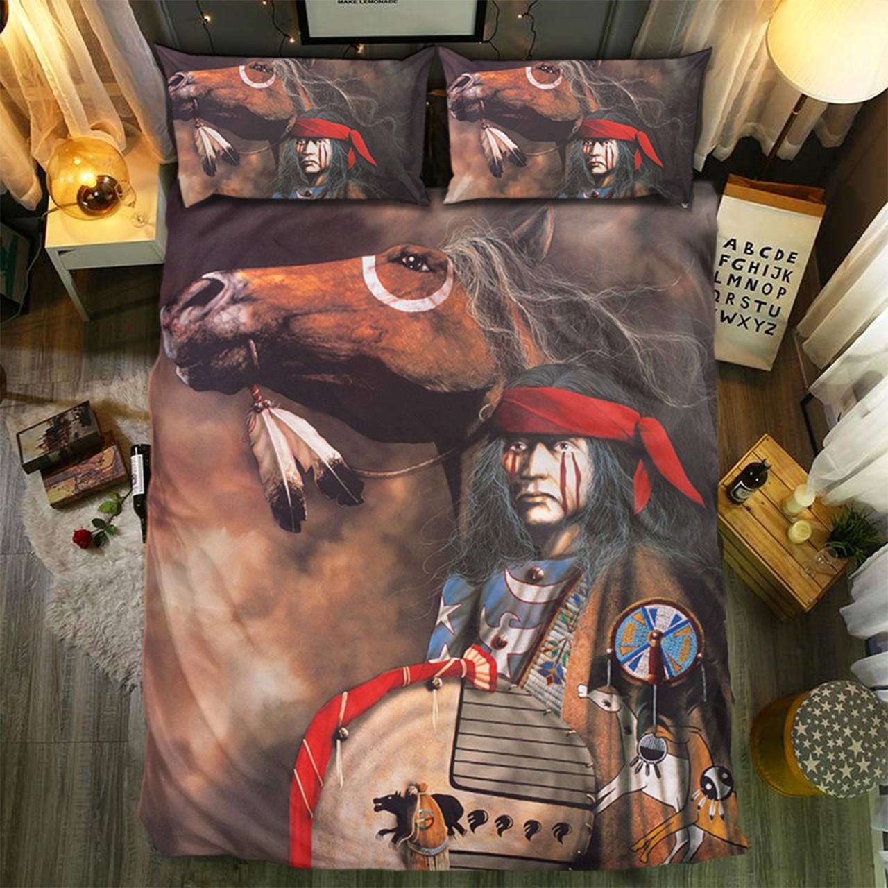 Pecial Horse Collection 93D Customized Duvet Cover Bedding Set