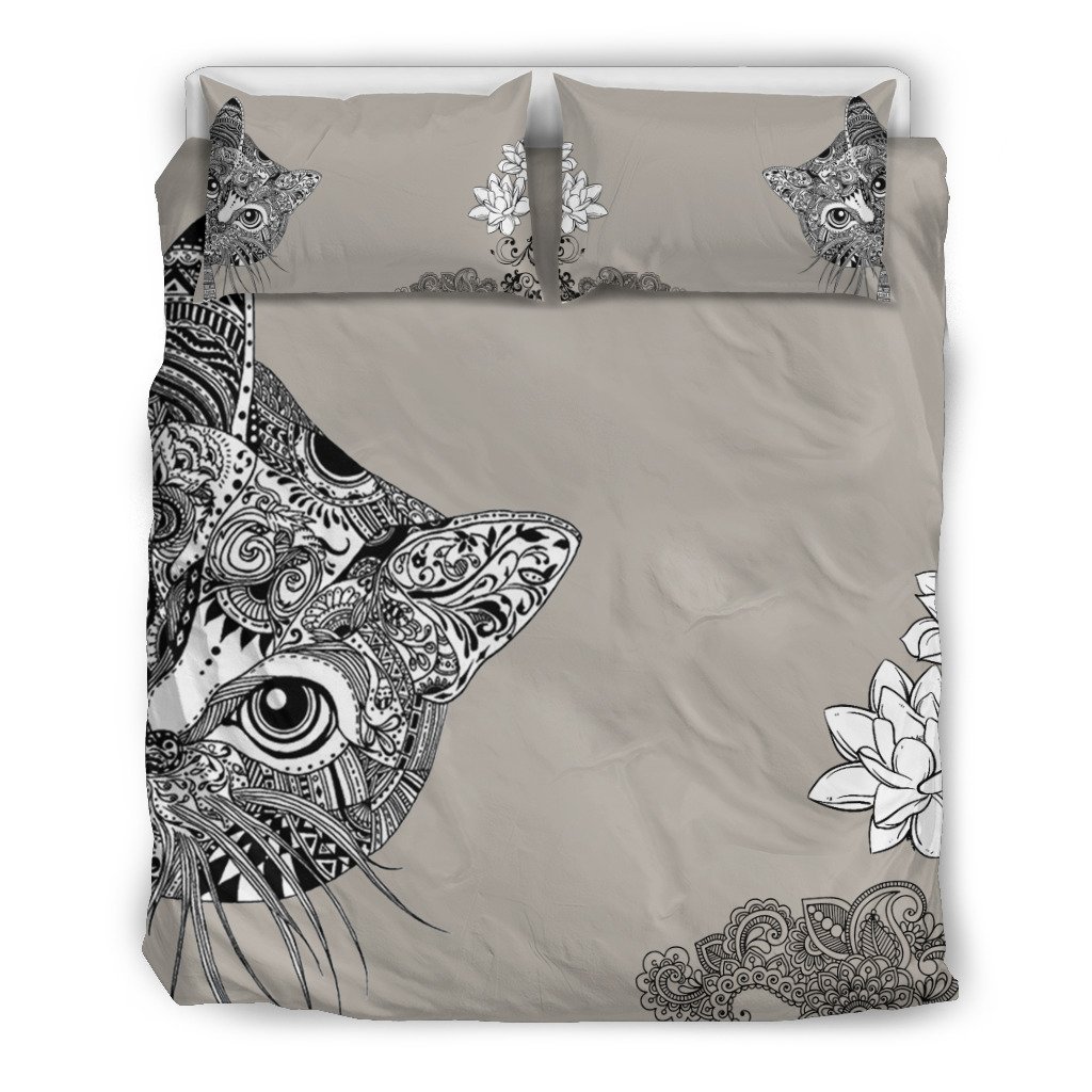 Peek A Boo Cat 3D Customized Duvet Cover Bedding Set