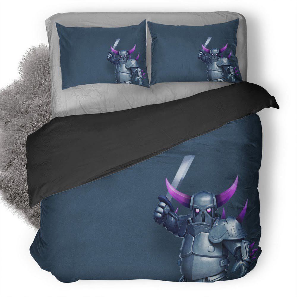 Pekka Clash Of Clans 3D Customized Duvet Cover Bedding Set