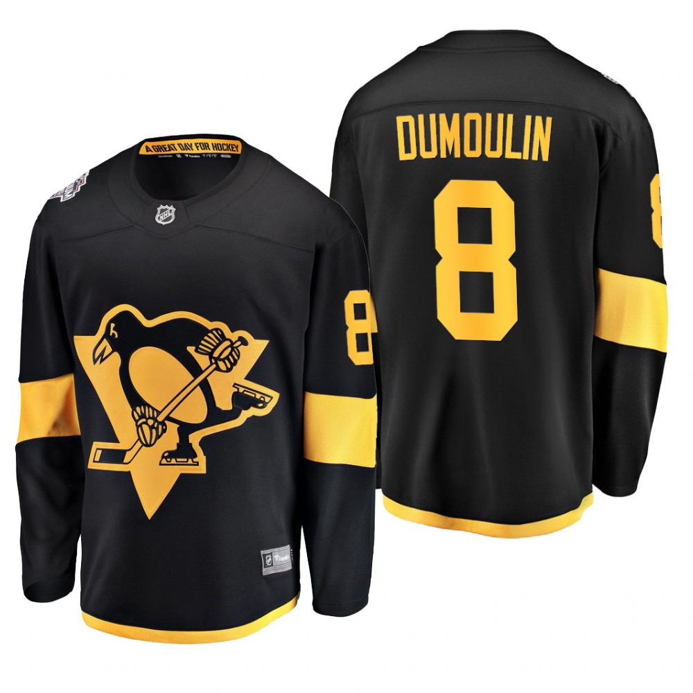 Penguins Brian Dumoulin #8 Black Coors Light Breakaway 2019 Stadium Series Bad Jersey