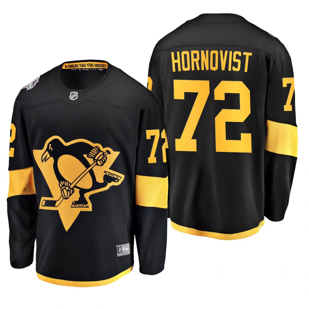 Penguins Patric Hornqvist #72 Black Coors Light Breakaway 2019 Stadium Series Bad Jersey