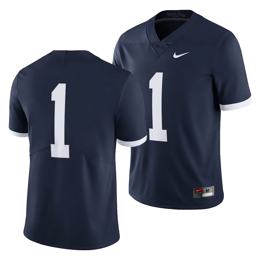 Penn State Nittany Lions 1 Navy College Limited Jersey Men