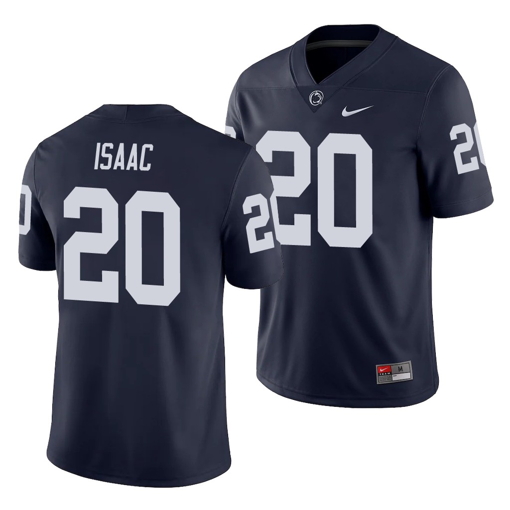 Penn State Nittany Lions Adisa Isaac Navy College Men's Game Jersey