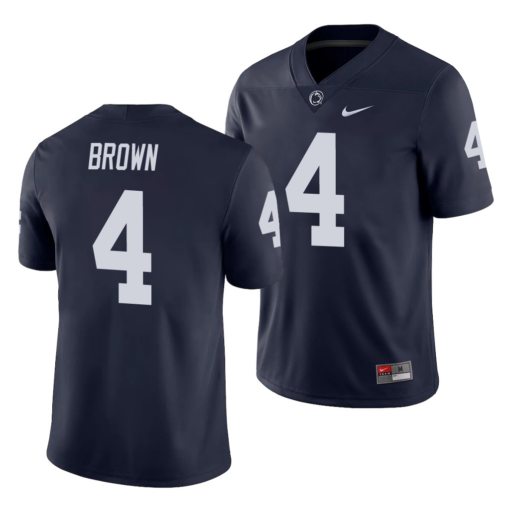Penn State Nittany Lions Journey Brown Navy College Men's Game Jersey