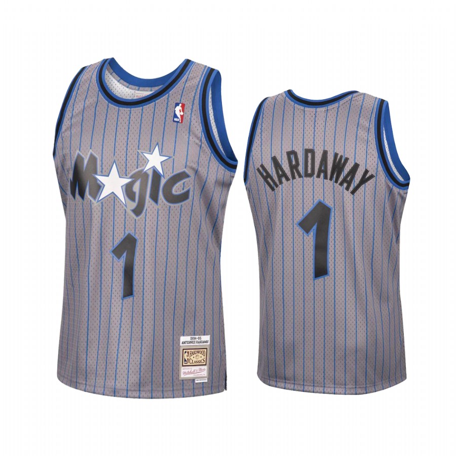 Penny Hardaway #1 Orlando Magic Gray Reload Jersey