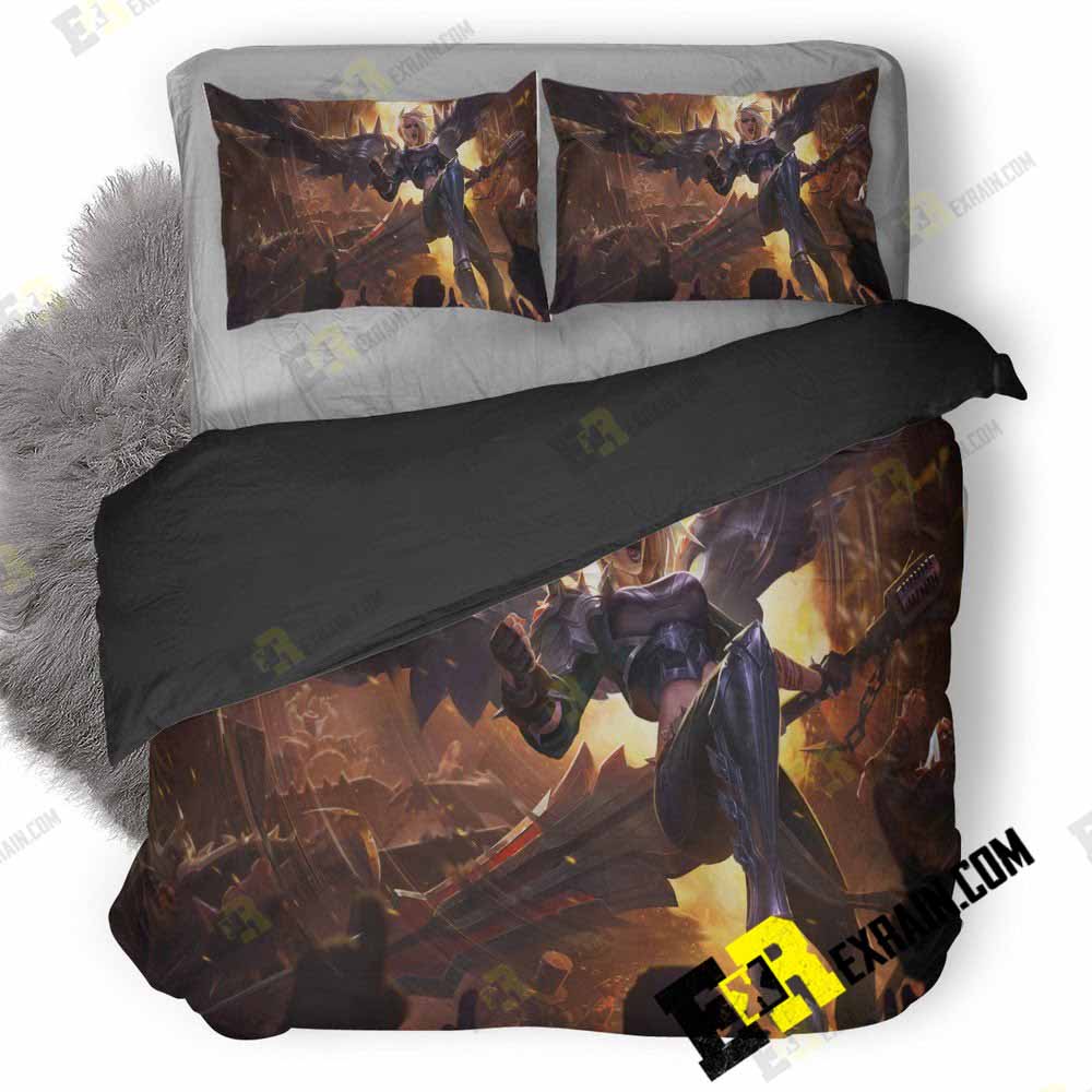 Pentakill Kayle Artwork League Of Legends 9 3D Customized Duvet Cover Bedding Set