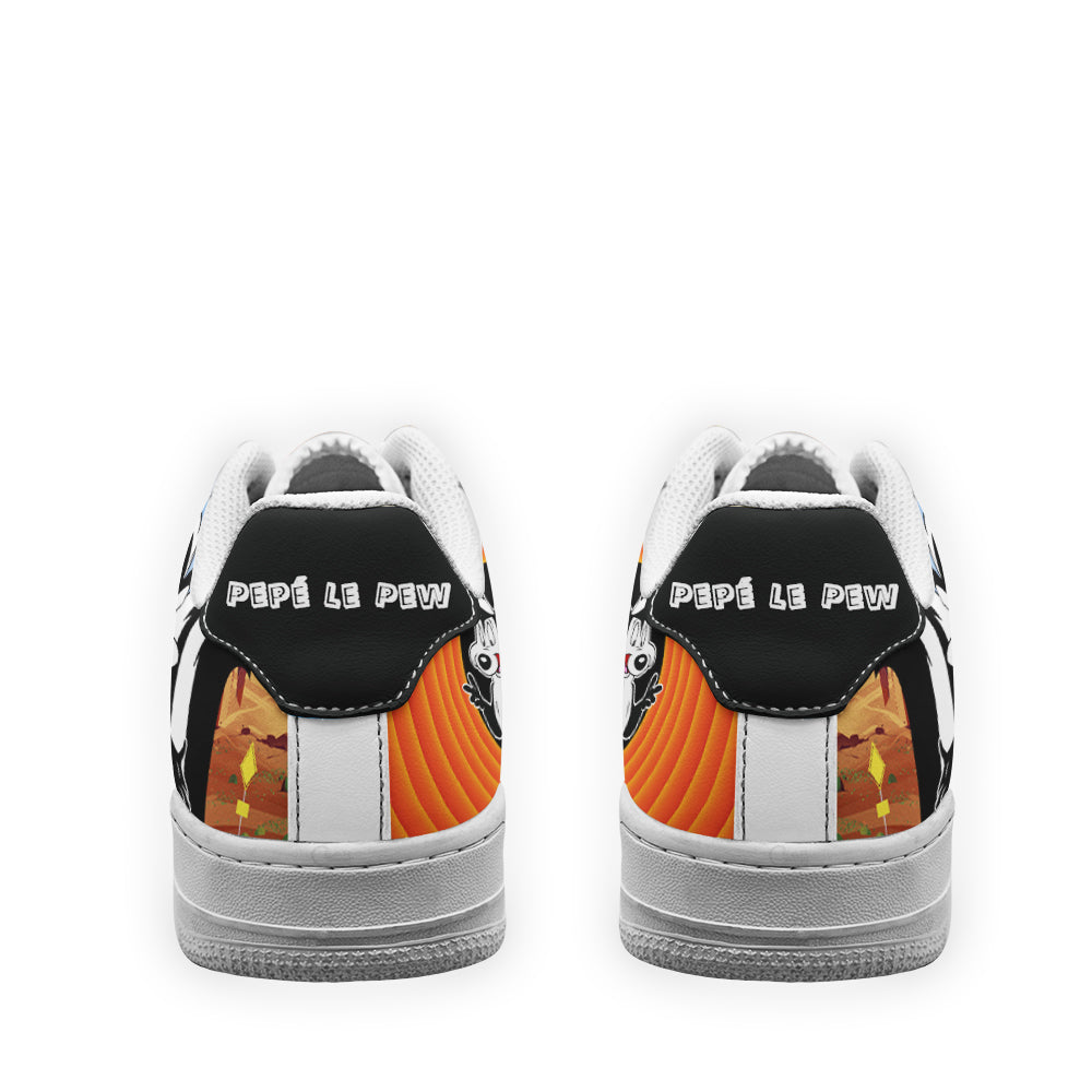 Pepé Le Pew Looney Tunes Custom Air Sneakers