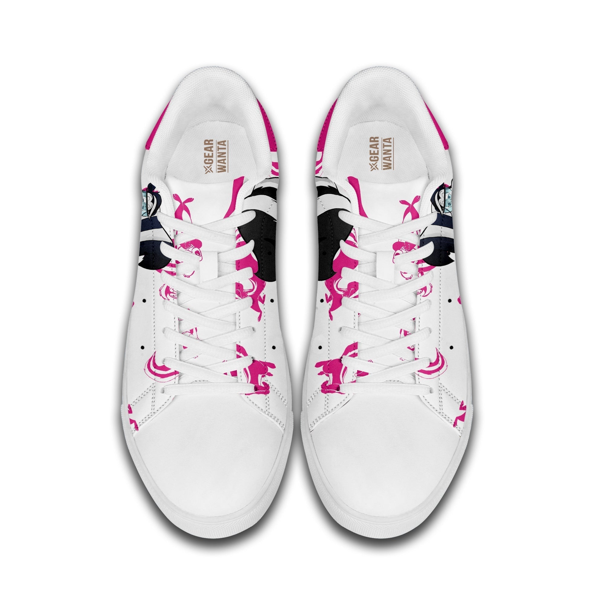 Pepe Le Pew Shoes Custom Looney Tunes Cartoon Sneakers