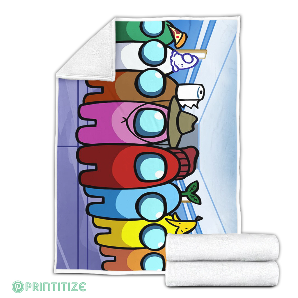 Peppa Among Us Fleece Blanket