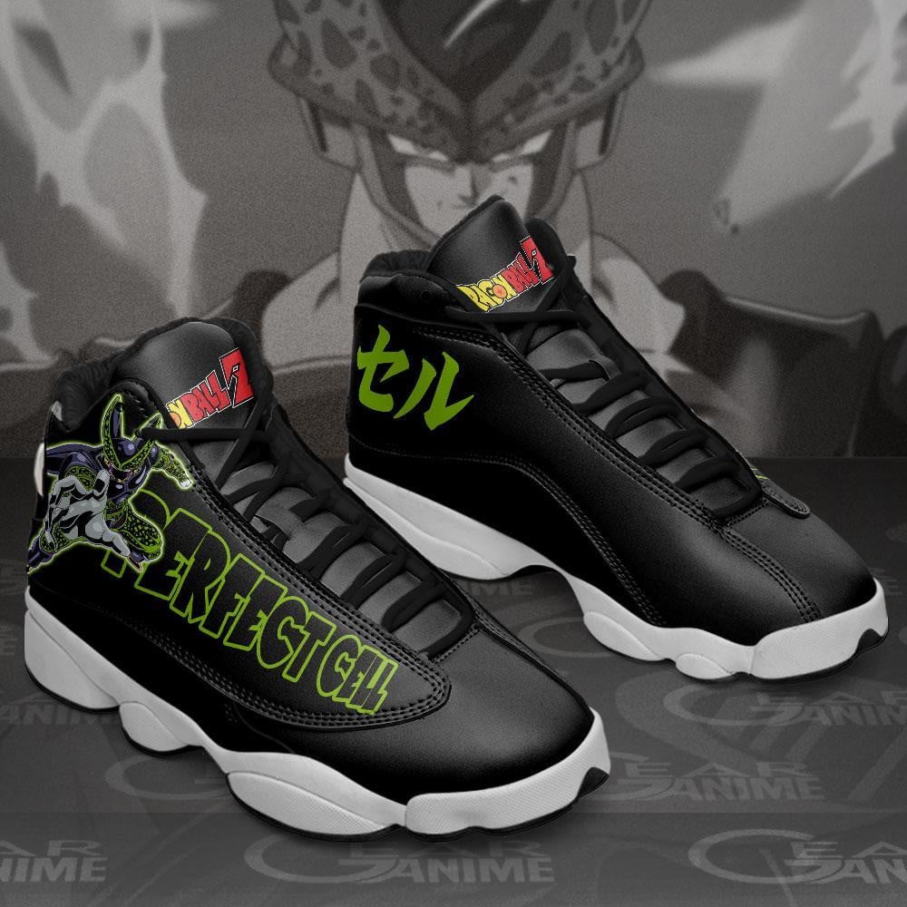 Perfect Cell JD13 Sneakers Custom Anime Dragon Ball Shoes