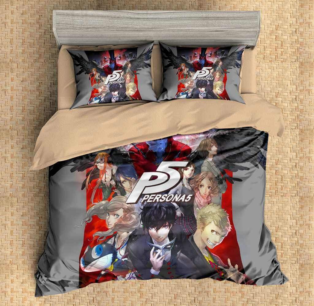 Persona 3D Customized Duvet Cover Bedding Set