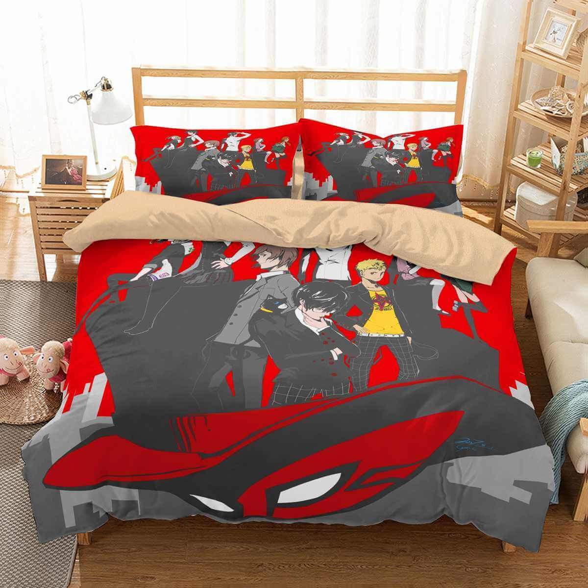 Persona 3D Customized Duvet Cover Bedding Set