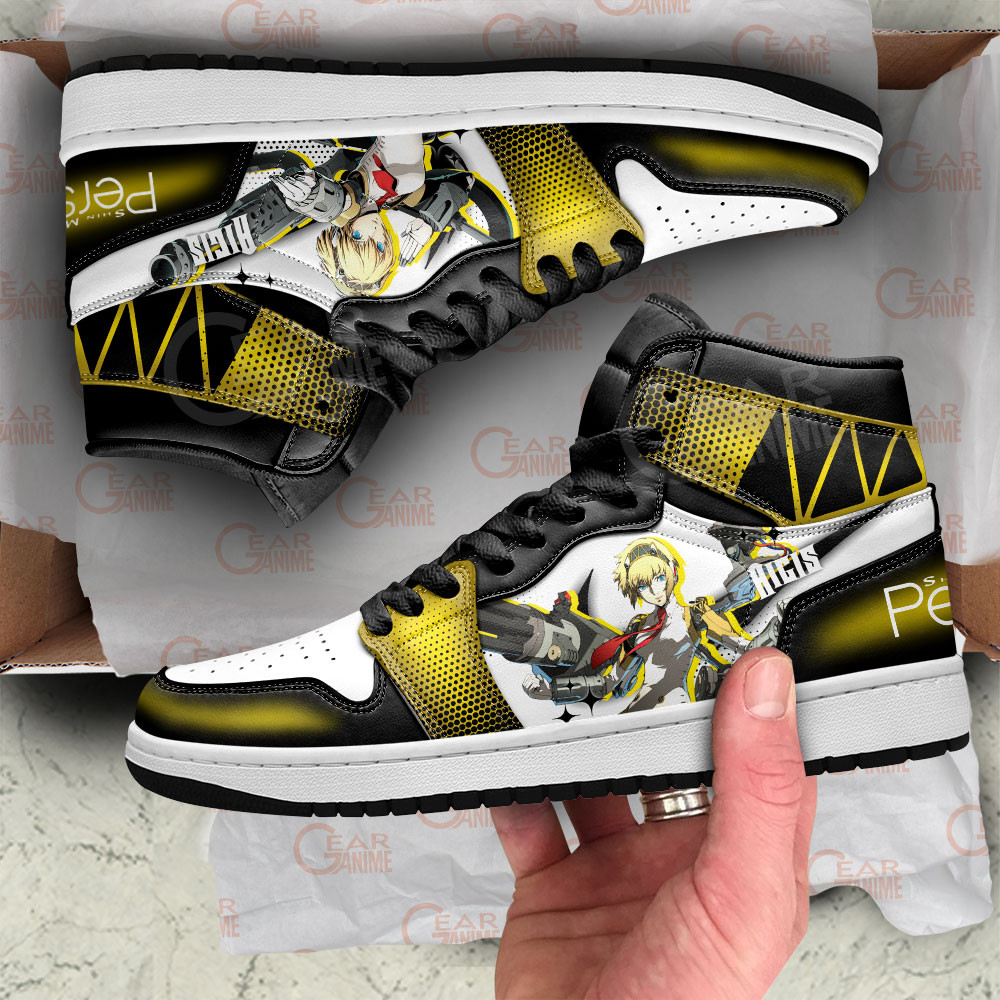 Persona Aigis Shoes For Fans, Air Jordan Hightop