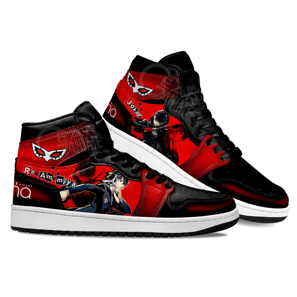 Persona Joker Anime Shoes, Air Jordan Hightop