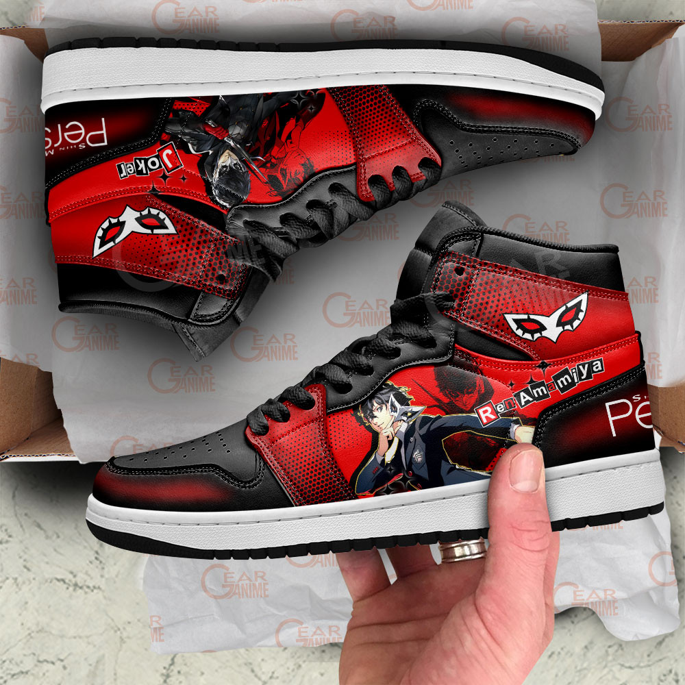 Persona Joker Anime Shoes, Air Jordan Hightop