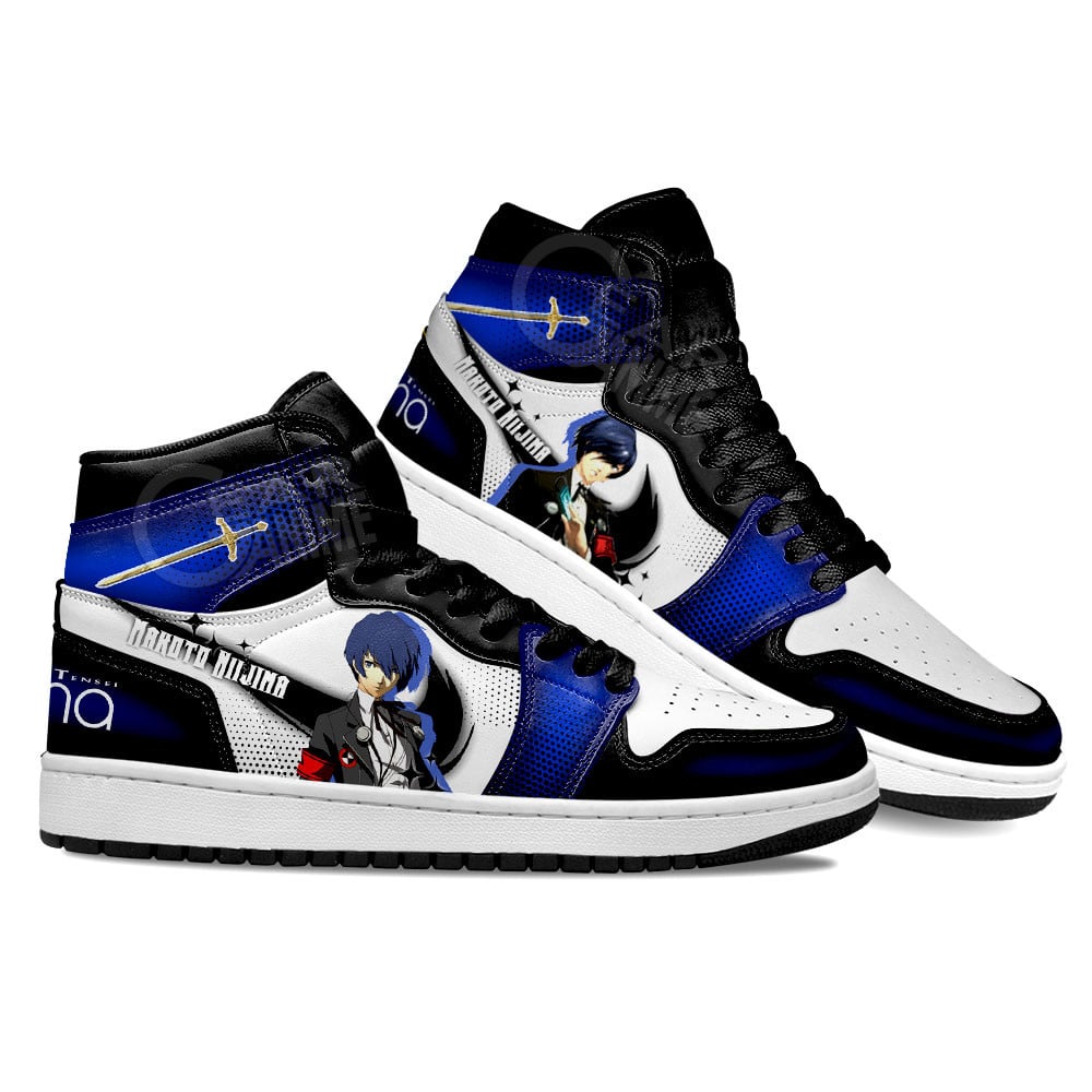 Persona Makoto Yuki Shoes For Fans, Air Jordan Hightop