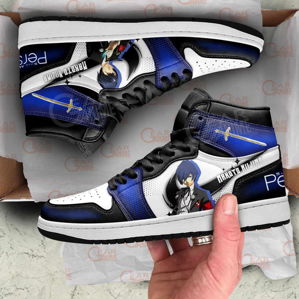 Persona Makoto Yuki Shoes For Fans, Air Jordan Hightop