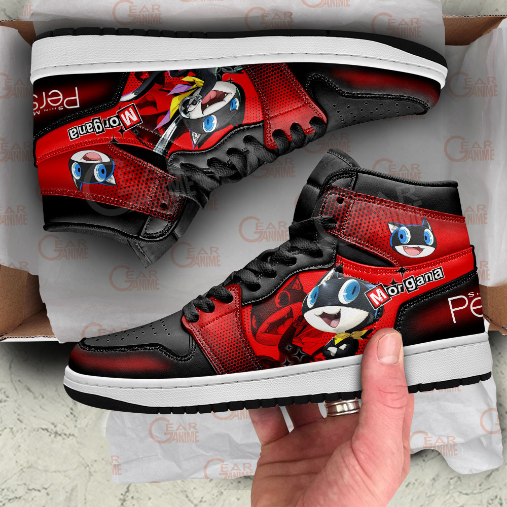 Persona Morgana Anime Shoes, Air Jordan Hightop