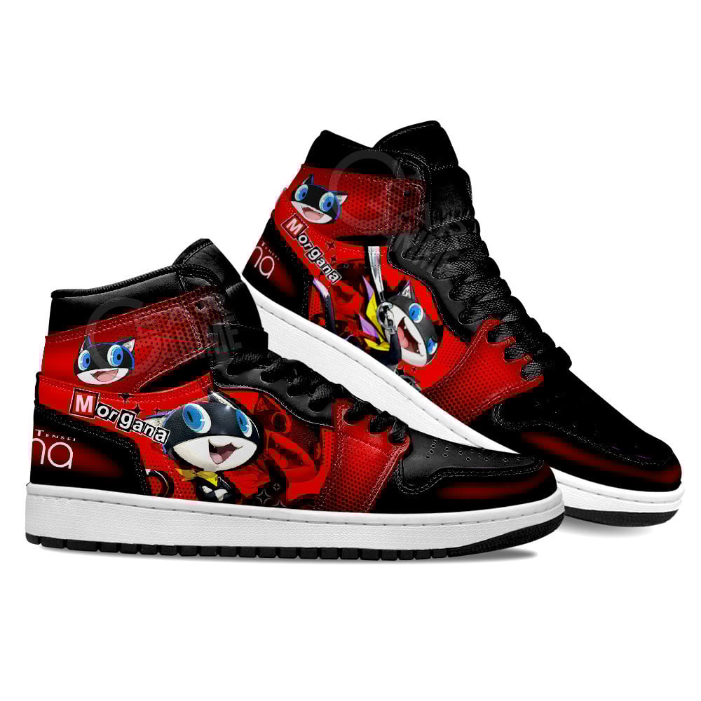 Persona Morgana Anime Shoes, Air Jordan Hightop