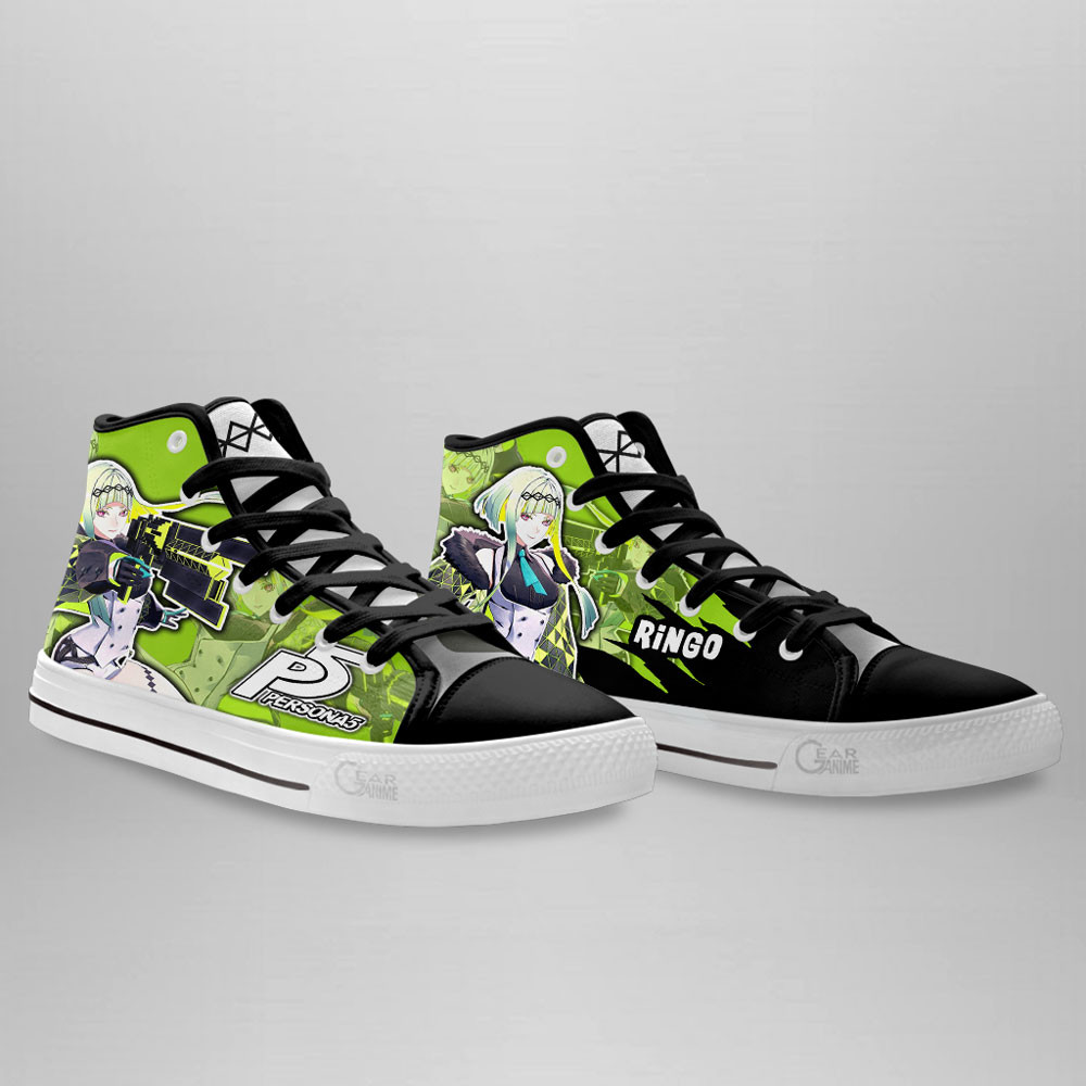 Persona Ringo Anime Custom High Top Shoes