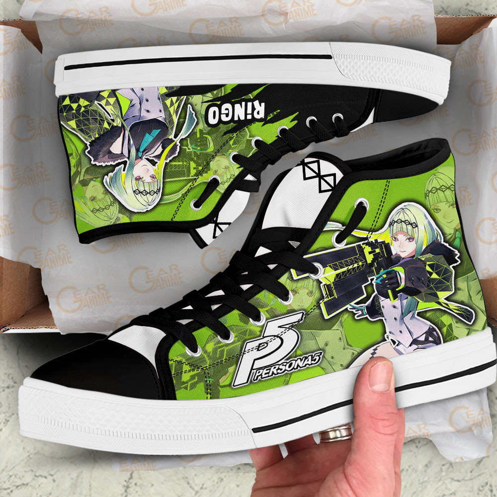 Persona Ringo Anime Custom High Top Shoes