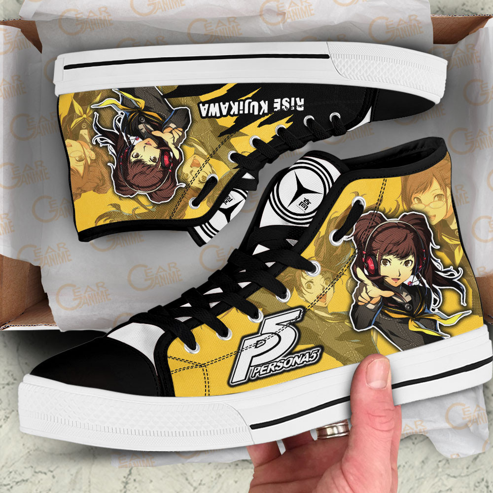 Persona Rise Kujikawa Anime Custom High Top Shoes