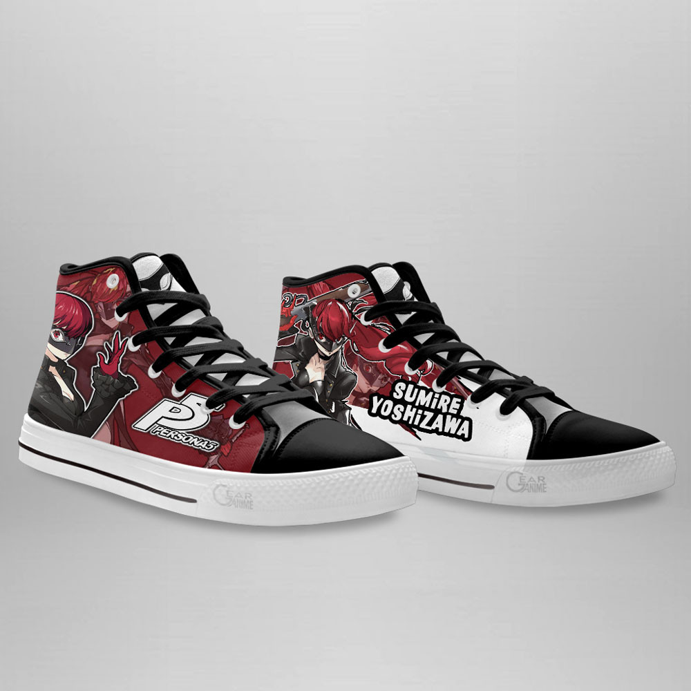 Persona Sumire Yoshizawa Anime Custom High Top Shoes