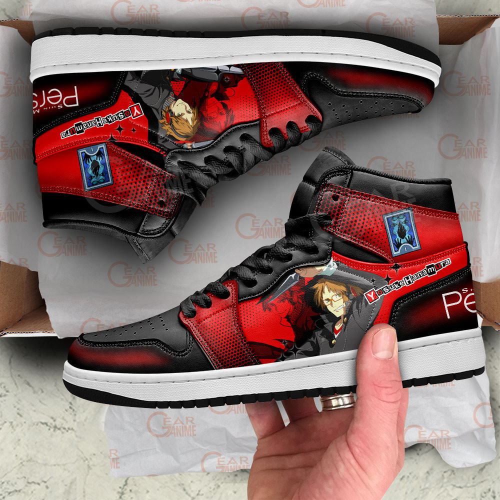 Persona Yosuke Hanamura Anime Shoes, Air Jordan Hightop