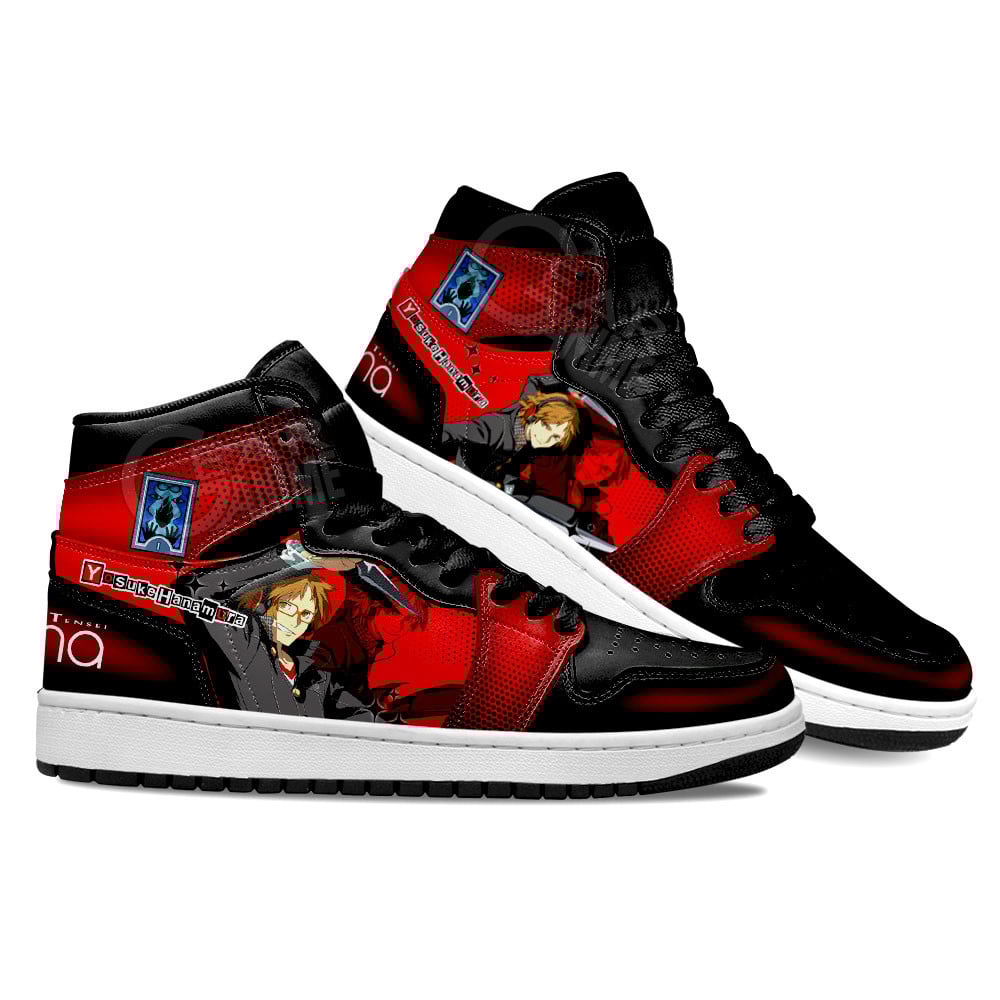 Persona Yosuke Hanamura Anime Shoes, Air Jordan Hightop