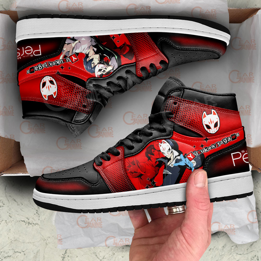 Persona Yusuke Kitagawa Anime Shoes, Air Jordan Hightop
