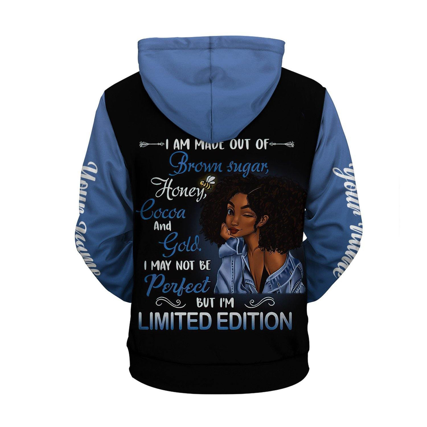 Personalized I Am Limited Edition All-Over Printed Hoodie