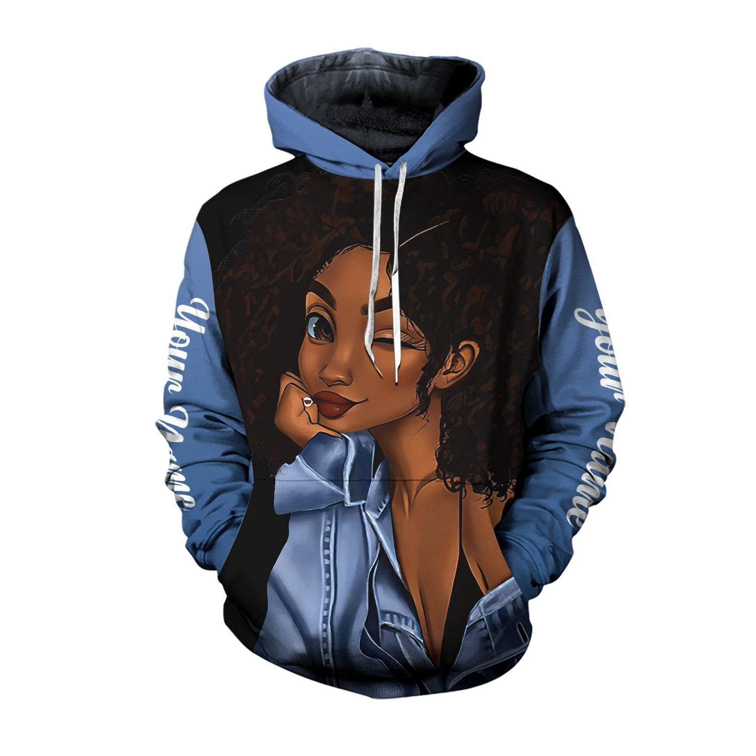 Personalized I Am Limited Edition All-Over Printed Hoodie
