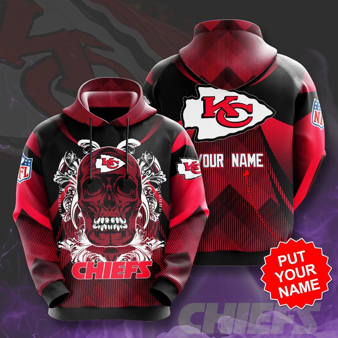 Personalized Kansas City Chiefs Gift for Big Fans 3D Hoodie