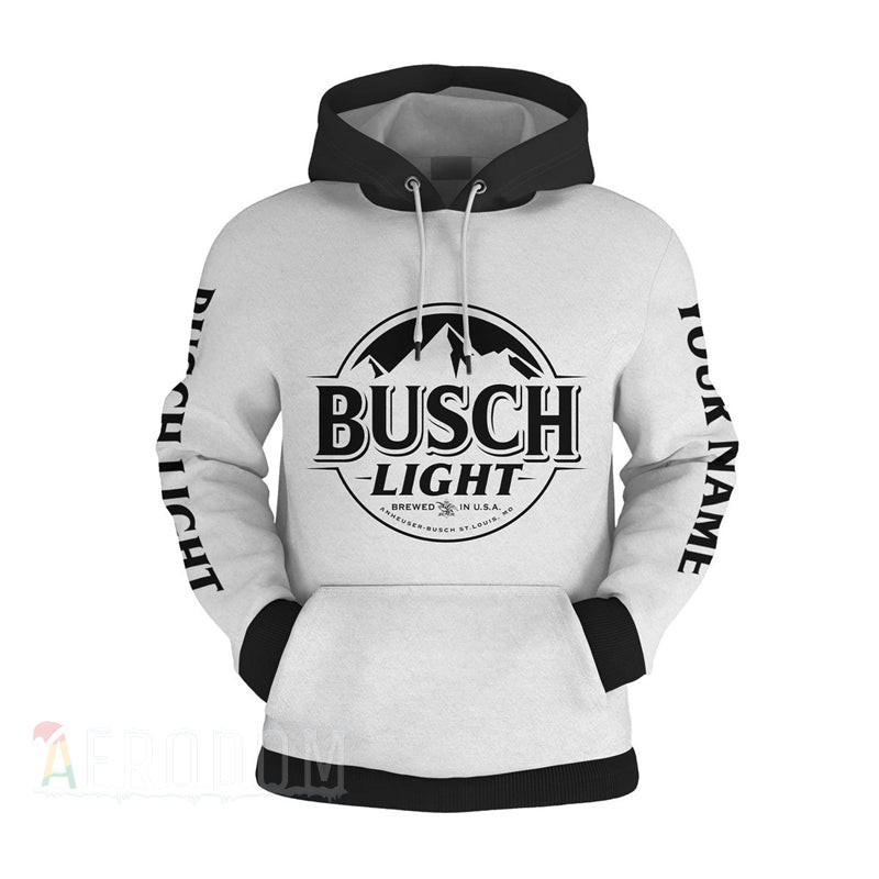 Personalized Keep Calm And Drink Busch Light Hoodie