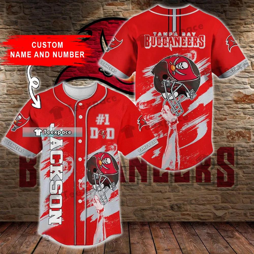 Personalized Name Number Buccaneers Victory Baseball Jersey