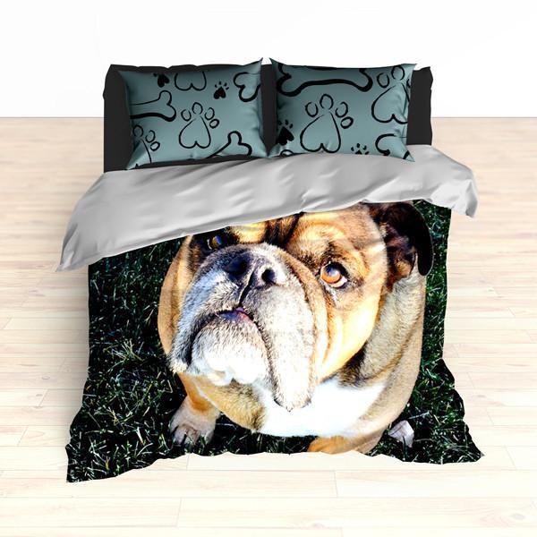 Personalized Photo Memories Or , Dog Photo Duvet Cover Bedding Set