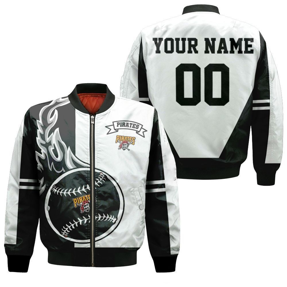 Personalized Pittsburgh Pirates 3D Bomber Jacket